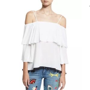 💋 ALICE + OLIVIA $250 Meagan Off the Shoulder Top